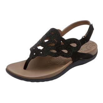Rockport Ridge Sling Black Bling CJ1963 Womens