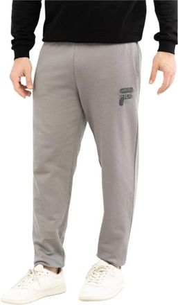 Fila Badra Relaxed Trainingsbroeken - Heren - Sweatpants - Grijs - XS - Katoen - Broeken