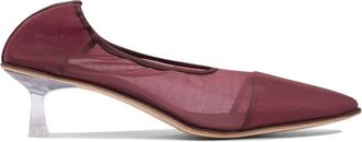 Studio Amelia Iris 50 Pump - Dames - Pumps - Rood - 39 EU - Leer - Schoenen