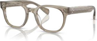 Oliver Peoples Afton Optisch Montuur - unisex - Brillen - Bruin - 49 MM - Accessoires