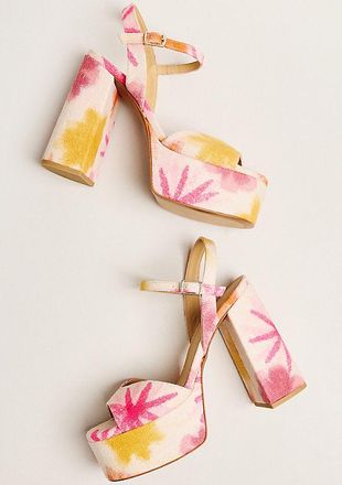 Castaner Flora Ankle-Strap Platfrom Heeled Sandals