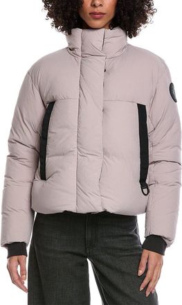 Canada Goose Junction Cropped Black Label Puffer Coat