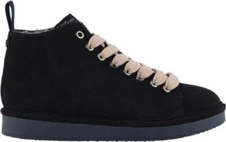 Panchic High-Top Sneakers With Leather Finish And Design