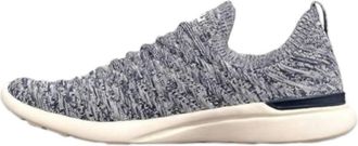 Athletic Propulsion Labs Mens Techloom Wave Sneakers In Midnight/pristine/melange