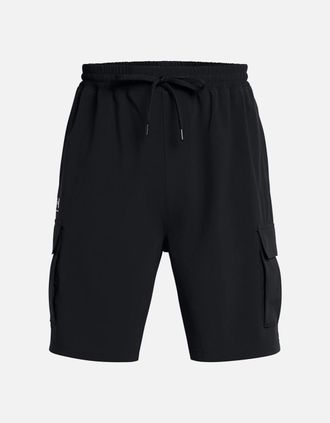 Under Armour Mens Under Armour Mens Vibe Cargo Shorts - Black - Size: 35/34/32