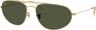 Ray-Ban RB3945 919631 Mens Sunglasses Gold Size 60