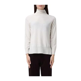 KANGRA Turtleneck - Dames - Coltruien - Wit - L - Truien & Vesten