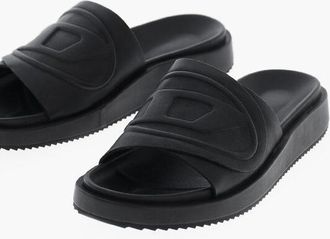Diesel Rubber Slides With Embossed Monogram size 36