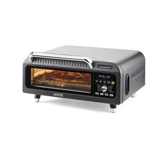 Geepas 15-in-1 Digital Pizza Oven & Air Fryer 18L With Air Fry, Bake, Roast & Dehydrate in Dark Grey
