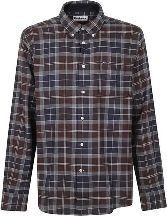Barbour Midnight Tartan Flanellen Overhemd - Heren - Casual Overhemden - Veelkleurig - S - Katoen - Overhemden