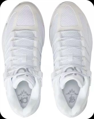 Nike Mens Kd 18 Soft Shoes In Soft Pearl/white