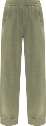 Dsquared2 Pantaloni sportivi in cotone - Verde