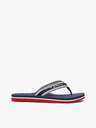 Tommy Hilfiger Webbing Strap Signature Flip-Flops