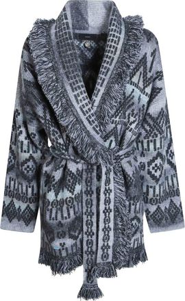 Alanui Cardigans - Dames - Vesten - Grijs - M - Truien & Vesten