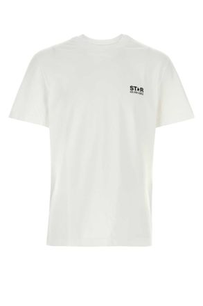Golden Goose Deluxe Brand White Cotton T Shirt
