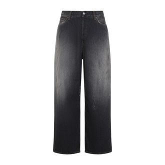 Acne Studios Faded Black Denim Jeans