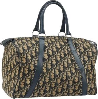 Dior Pre-owned Handbags, female, Multicolor, Size: ONE SIZE Pre-owned Canvas Hand Bag