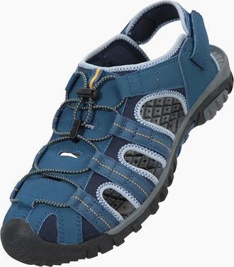 Mountain Warehouse Mens Mountain Warehouse Mens Trek Sandals - Blue - Size: 10