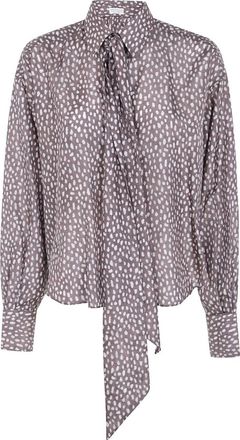 Brunello Cucinelli Dames, Blouses & Shirts, Bruin, Maat: S