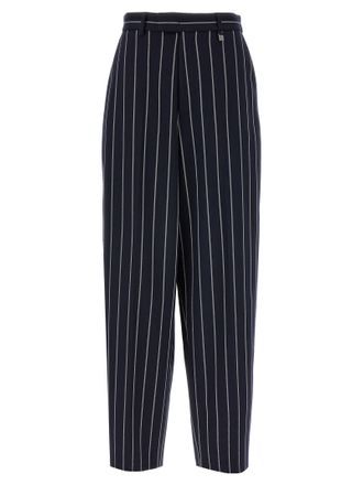 Giuseppe Di Morabito Blue Polyester Casual Womens Pants