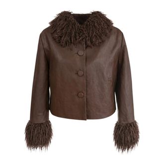 Lollys Laundry Jassen - Dames - Jassen - Bruin - Maat: 2XL