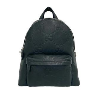 Gucci Pre-owned Vintage Rugzak - unisex - Vintage Rugzakken - Zwart - ONE Size - Leer - Vintage