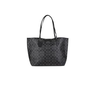 Coach Tote Bags, female, Brown, Size: ONE SIZE City Tote