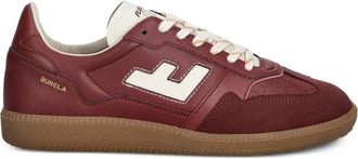 Flamingos Burela Slim perforated logo sneakers - Red