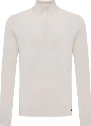 Genti Pullover Trui - Heren - Coltruien - Beige - 3XL - Truien & Vesten