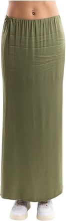 H2O Maxi Rok - Dames - Maxi Rokken - Groen - M - Rokken