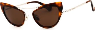 Max Mara MM0172 52E Dark Havana/Brown