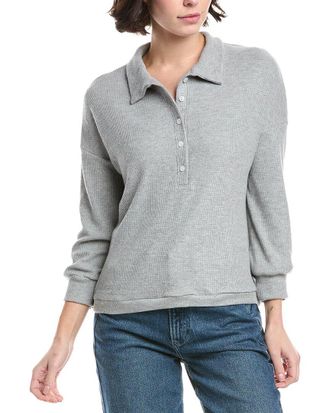 Red Haute Waffle Knit Top