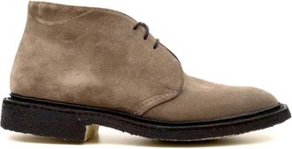 Trickers Aldo Chukka Boot - Heren - Veterlaarzen - Beige - 40 EU - Leer - Schoenen