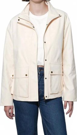 Greylin Mila Long Sleeve Jacket In Beige
