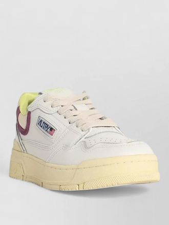 Autry calfskin leather low-top sneakers