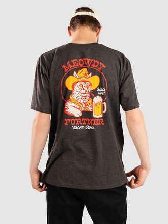 Volcom Meowdy Hth Camiseta gris