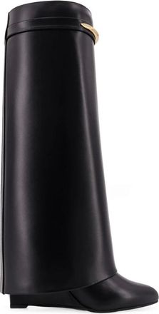Givenchy High Boots, female, Black, Size: 7 1/2 US Shark Boots