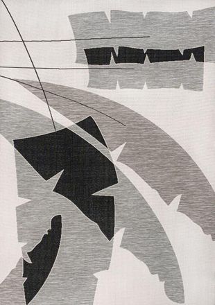 Jonathan Y Designs Shelby Coastal Vintage Abstract Palm Leaf Indoor/Outdoor Area Rug in Gray/cream at Nordstrom, Size 8Ft 0In X 10Ft 0In