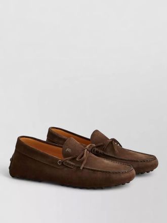 Tod's suede loafers