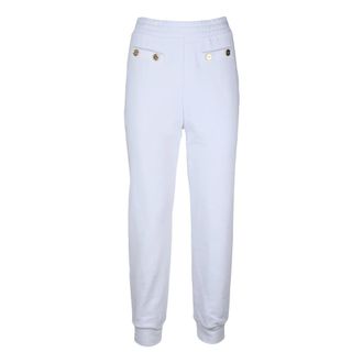 Elisabetta Franchi Sweatpants, female, White, Size: XS Tracksuit Trousers