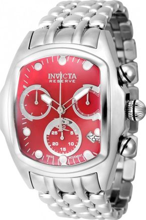 Invicta IN-48466 Mens Lupah Watch - Silver - One Size
