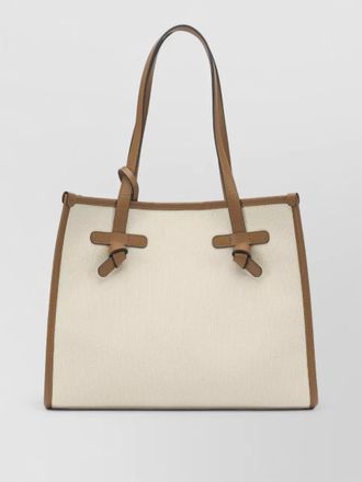Gianni Chiarini canvas shoulder bag