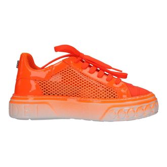 Casadei Schoenen, Dames, Oranje, 37 EU, Leer, Sneakers