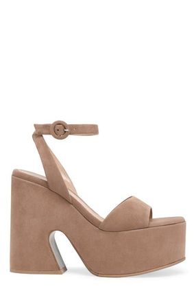 Gianvito Rossi Ziggy Sandals in Pink Suede at Nordstrom, Size 41.5