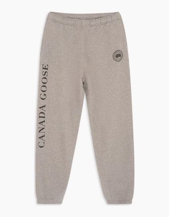 Canada Goose Mens ROVE LARGE LOGO JOGGERS - Cream - Size: 35/34/32