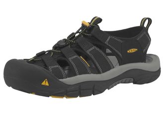 Keen Sandale KEEN NEWPORT H2, Herren, Gr. 43, schwarz, Synthetik, Schuhe Sandale