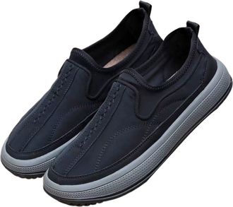Generic Casual Shoes Mens Sporty: Trainers Slip On Jogging Shoes Breathable Sports Shoes Lightweight Walking Shoes Vintage Outdoor Shoes Non-Slip Cushioning F