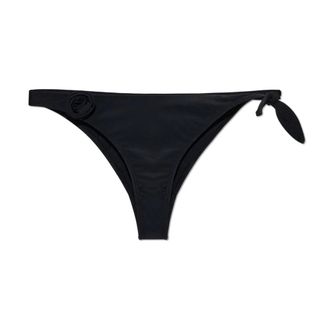 Coperni Flower Bikini Broekje - Dames - Bikinis - Zwart - L - Badmode