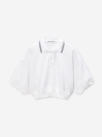 Alexander Wang Cropped Polo