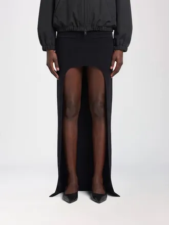 Courr&egrave;ges Gonna asimmetrics in viscosa